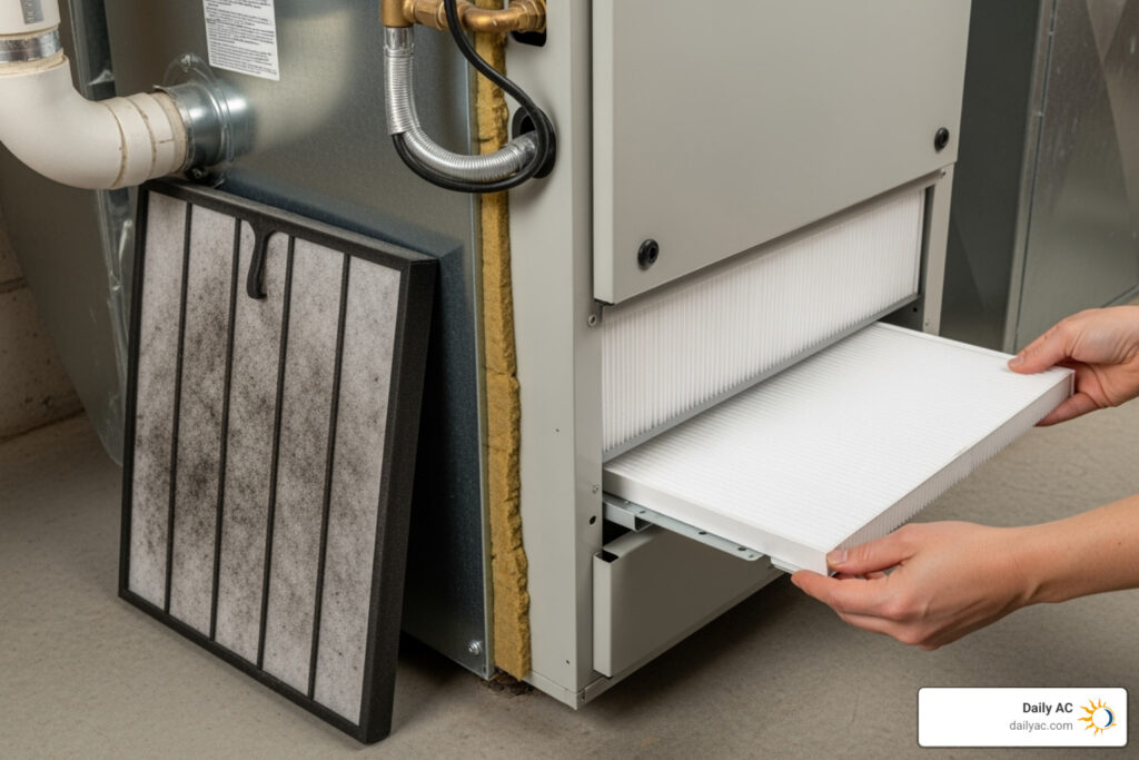AC filter replacement