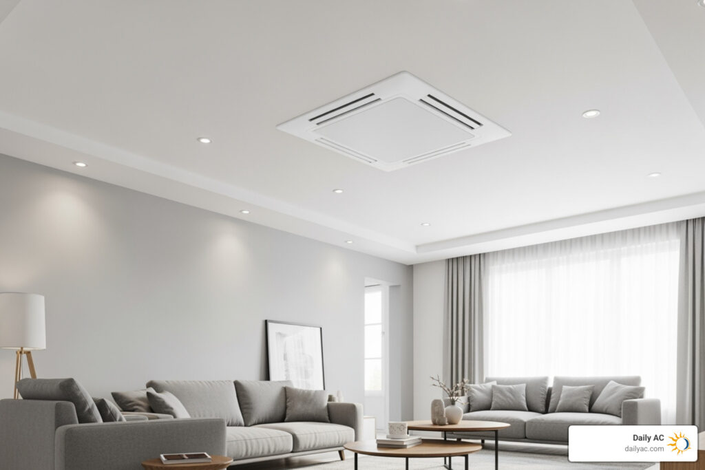 ceiling mounted mini split