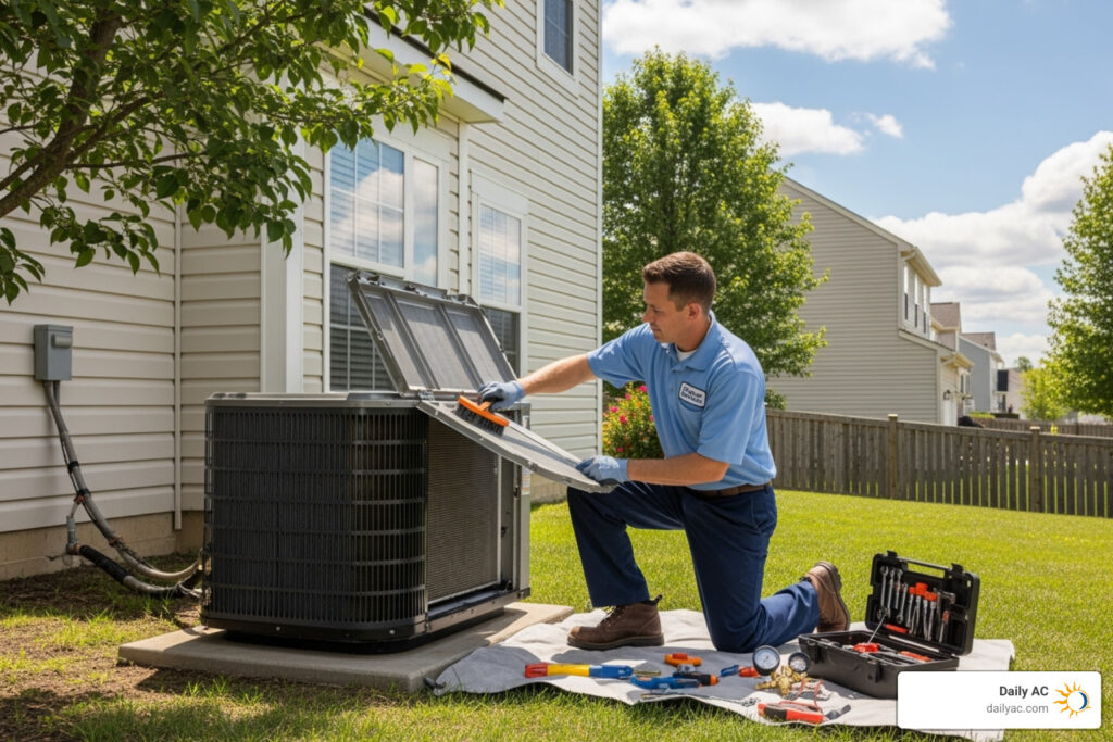 hvac annual maintenance plan